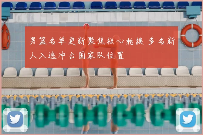 男篮名单更新聚焦核心轮换 多名新人入选冲击国家队位置